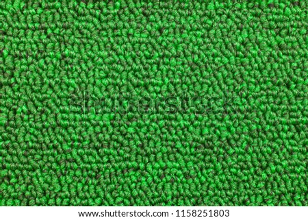 Green Carpet Texture background