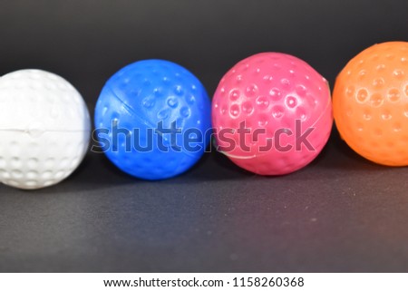 Small Plastic Balls background