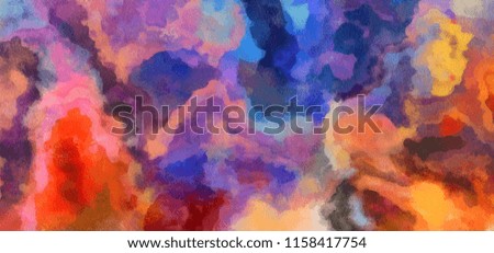 Oil painting abstract background in fashion impressionism style. Hand drawn pattern for design work. Template for decor print products. Modern contemporary art. Splashes of paint. Soft brushstrokes.