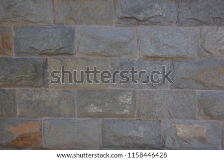 Background wall made of stone. Natural stone.  Royalty-Free Stock Photo #1158446428
