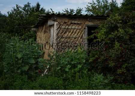 abandoned site in Russia