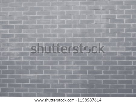 Brick wall background, bricks alternate beautiful row. Panoramic view of brick wall.