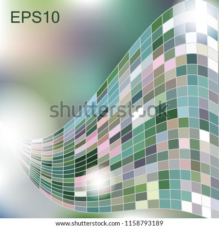 abstract background square pattern. vector. EPS10.