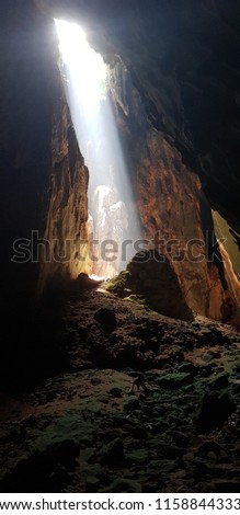 beautiful natural cave