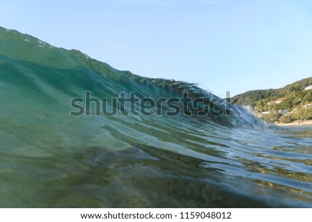 Breaking waves, Byron Bay Australia