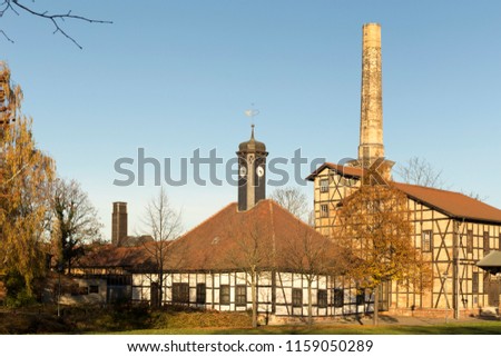 Halle Saale, city, old truss house, architecture, facade historic, landmark, landscape