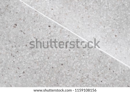 Stairs Terrazzo polished stone walkway and floor, pattern and color surface marble and granite stone, material for decoration background texture, interior design. selective focus shallow DOF.