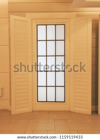 A Beautiful white front door House front door with glass panels in warm tones, white color door, House Door, 