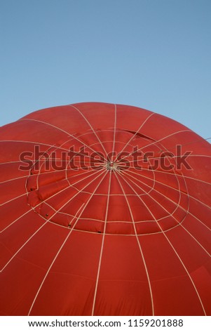 Head of red balloon before free up