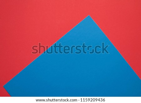 Unique paper background for design. Blue and red.