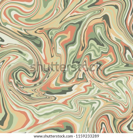 Marble background in pastel colors. Fluid painting. Vector illustration