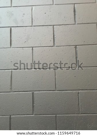 Grayish black brick wall