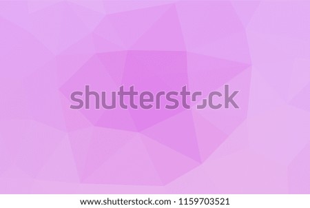 Light Pink, Blue vector abstract polygonal layout. Modern geometrical abstract illustration with gradient. A completely new template for your business design.