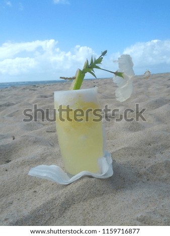 Pineapple Beach drink 