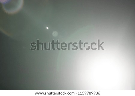 Lens flare light effect  background
