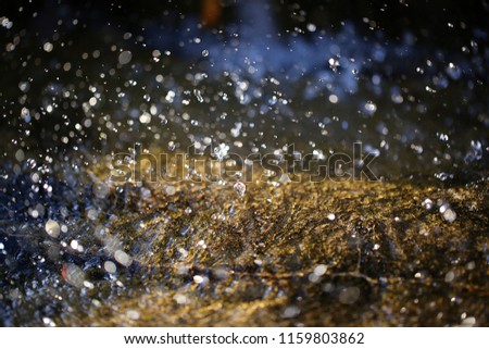 Water droplets image background
