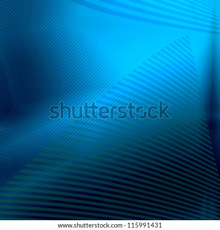 blue abstract background with strips, may use for high tech advertising