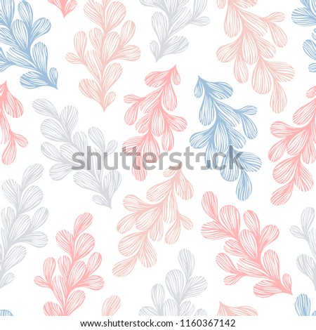 Seamless pattern with hand drawn textures.	