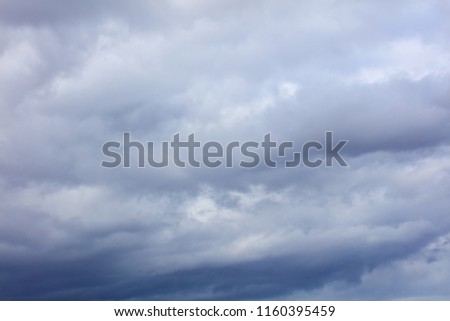 Clouds before the rain as a background