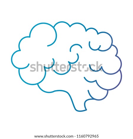 brain storm isolated icon