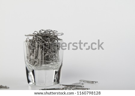 office equipment PaperClip Wire Pencil Paper