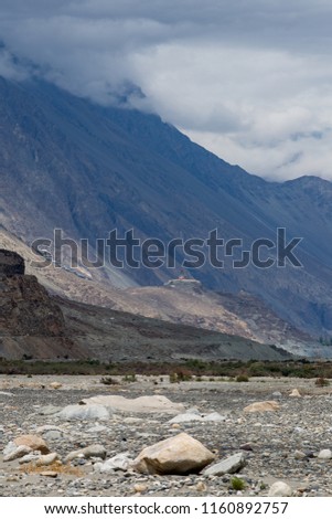 Mountain Landscape of Leh Ladakh