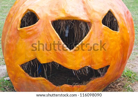 Halloween Pumpkin statue