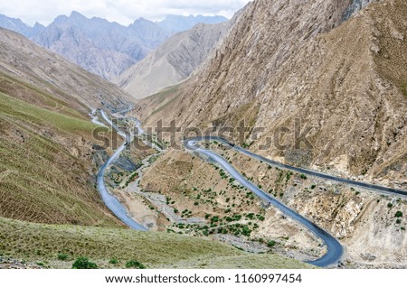 Panshan Highway Scenery