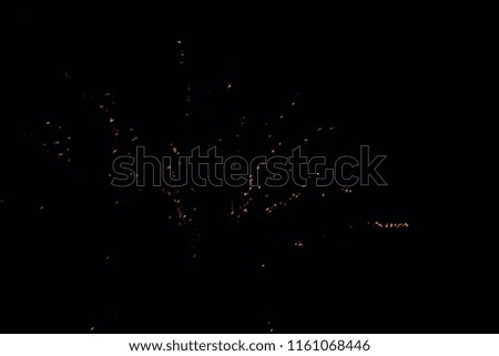Background for design, texture Festive Fireworks in the night sky