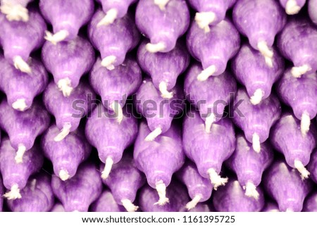 Photo picture of decorative candle texture pattern background