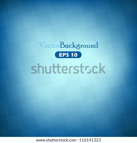 Blue abstract vector background with geometric elements Royalty-Free Stock Photo #116141323