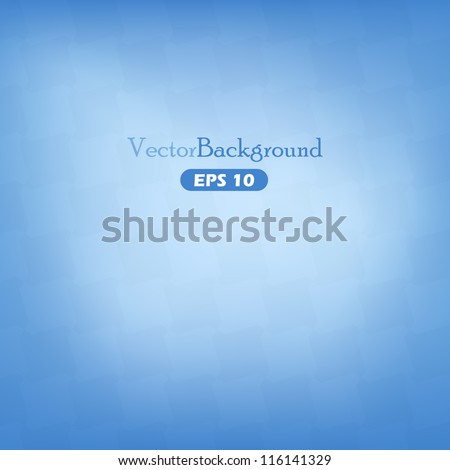 Blue abstract vector background with geometric elements Royalty-Free Stock Photo #116141329