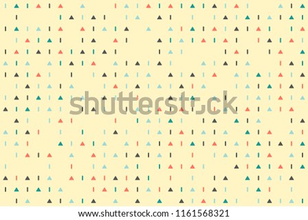 Geometric background with beautiful elements