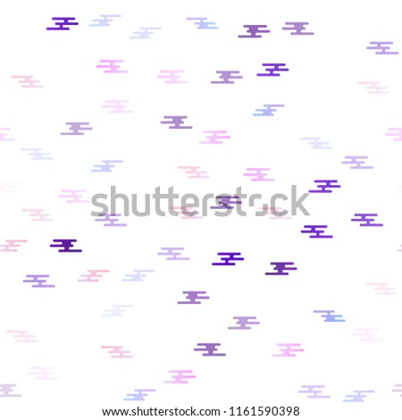 Light Purple vector seamless template with repeated sticks. Shining colored illustration with narrow lines. The pattern can be used as ads, poster, banner for commercial.