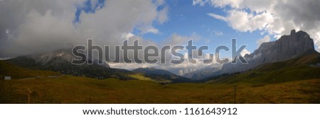Alpine panoramatic view.