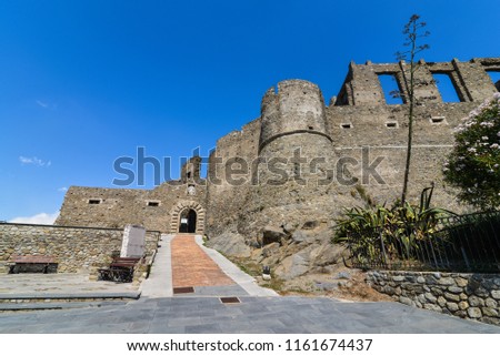 Squillace castle background
