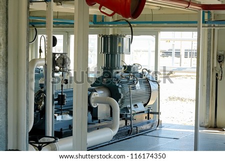 Pumping oil. Royalty-Free Stock Photo #116174350