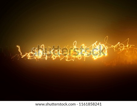 Abstract background of night light on street , long exposure shot , lines