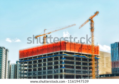 Construction Frame, Concrete, Building - Activity, Construction Industry