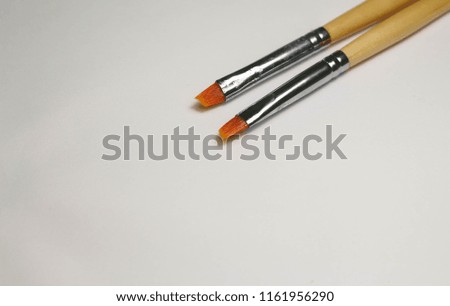 BRUSHES FOR DESIGN OF NAILS