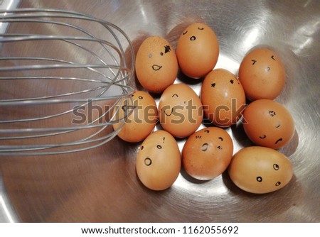 Many eggs in the mood.emotion eggs