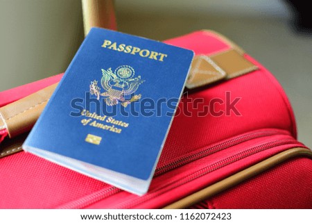 U.S. passport for travel around the world