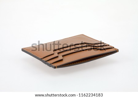 Unisex Business Leather Card Holder 