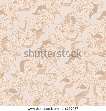 pattern with lilies wallpaper, background
