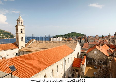Photo of Dubrovnik city in Croatia
