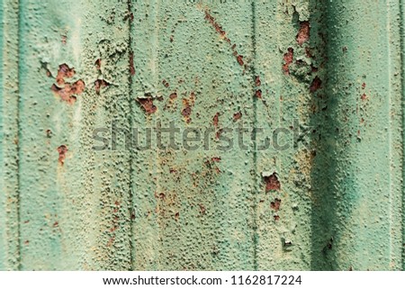 old rustic texture of metal plate stain with crack and dirty surface background