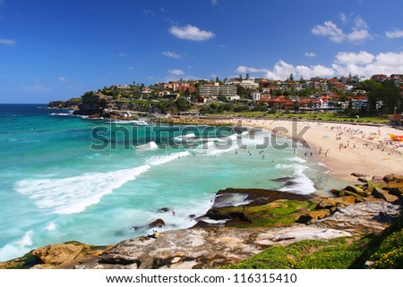 Bronte Beach in Sydney, Australia Royalty-Free Stock Photo #116315410