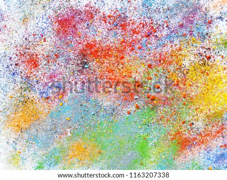 colorful powder ink background multicolor surface for web and print