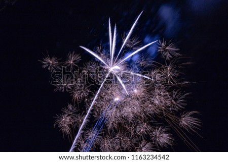 Picture of fireworks.