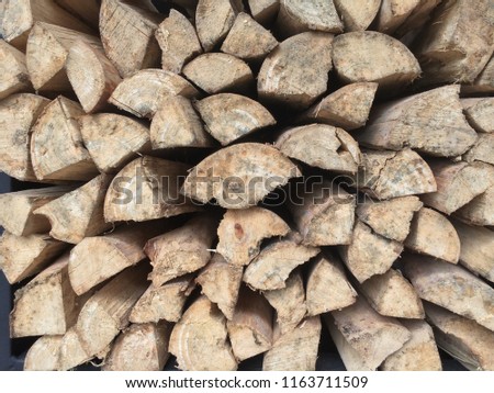 The wood is prepared for use in the industry  Background textures